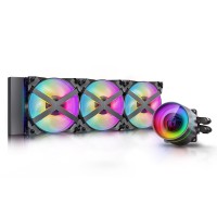 DeepCool Castle 360EX RGB  ( Liquid Cooling three Fans / Support Intel and AMD CPU)